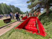 Перезахоронение останков бойцов на Кургане Бессмертия в Белеве 2023, Фото: 51