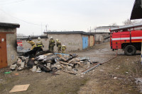 Пожар на ул. Победы в поселке Косая Гора. 3 апреля 2014, Фото: 5