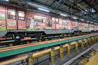 Пряничный поезд в Московском метрополитене, Фото: 12