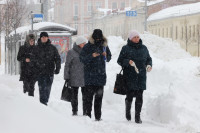 Тула в снежном плену: фоторепортаж с улиц города, Фото: 1