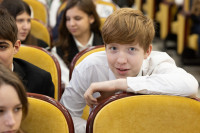 Александр Олешко и школьники , Фото: 8
