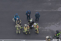 Тульские пожарные провели соревнования по бегу на 22-этаж, Фото: 5
