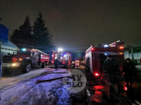 Крупный пожар: в Туле загорелся склад, Фото: 3