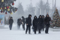 Снежный апокалипсис в Туле: фоторепортаж с улиц города, Фото: 30