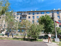 Поврежденные БПЛА дома в Туле, Фото: 17