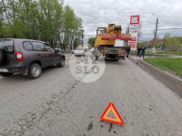 В Туле на Одоевском шоссе автокран завалил «Газель», Фото: 3