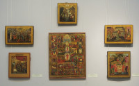 Выставка деревянных икон и церковных скульптур, Фото: 17