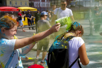 В Туле прошел фестиваль красок на Казанской набережной, Фото: 43