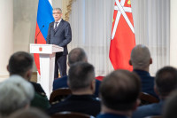 Дмитрий Миляев поздравил сотрудников ОВД, Фото: 12