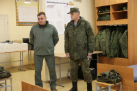 Алексей Дюмин проверил экипировку и подготовку мобилизованных туляков , Фото: 15