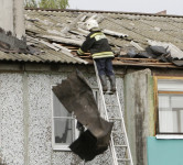 Восстановление домов в селе Воскресенское после урагана. 2.07.2014, Фото: 6