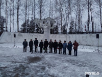 Горожане  почтили память погибших в боях под Тулой, Фото: 3