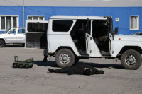 В Туле штурмовая группа ОМОН задержала условных вооруженных преступников, Фото: 8