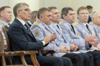 Дмитрий Миляев поздравил сотрудников ОВД, Фото: 28