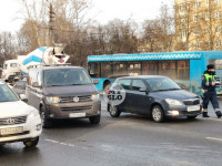 На проспекте Ленина произошло массовое ДТП, Фото: 3