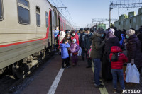 В Тулу прибыл первый поезд с беженцами из ДНР и ЛНР, Фото: 7