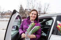 8 марта компания «Автоимпорт» дарила тулячкам-автоледи цветы, Фото: 94