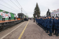 На Московский вокзал Тулы прибыл поезд Минобороны, Фото: 62