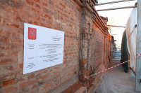 Реставрация стены Всехсвятского кладбища, Фото: 1