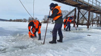 В Туле МЧС взорвали лёд на реке Дон: видео, Фото: 17
