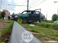 Серьезное ДТП на Зеленстрое: водитель «девятки» от удара вылетел из машины, Фото: 1