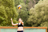 Первый этап чемпионата Тульской области по пляжному волейболу среди женщин. 8 июня 2014, Фото: 4