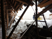 Что творится на месте обрушения крыши в пятиэтажке на улице Зорге – репортаж Myslo, Фото: 3