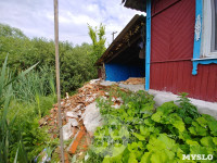 В Дедилово рухнула стена частного дома, Фото: 8