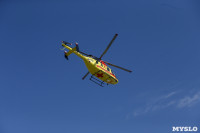 В Тульский перинатальный центр из Новомосковска на вертолете доставлены близняшки, Фото: 32