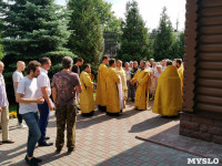 В Князь-Владимирском храме на территории Туламашзавода прошли Божественная литургия и крестный ход, Фото: 52