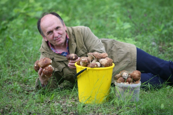 И мой папенька грибник! Мы вообще семья грибников! ))))