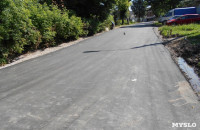 В Привокзальном округе Тулы выполняется ремонт тротуаров, Фото: 2