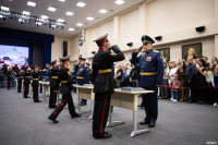 В Тульском суворовском военном училище приняли присягу 80 детей, Фото: 66