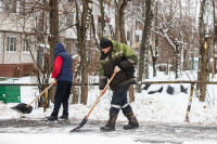 Как убирают Тулу после снегопада, Фото: 31