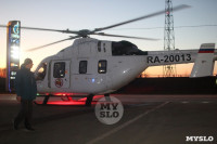 Из-за посадки медицинского вертолета под Тулой перекрыли трассу «Крым», Фото: 19