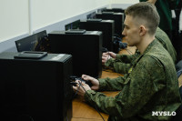 Андрей Дубровский встретился со студентами Военного учебного центра им. Тульского рабочего полка, Фото: 5