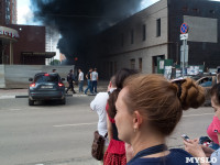 Загорелся недостроенный ТЦ на Красноармейском проспекте, Фото: 23
