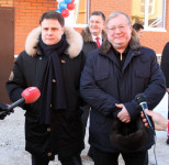 Владимир Груздев и руководители Фонда содействия реформированию ЖКХ в Кимовске , Фото: 20