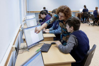 Вручение техники Киреевским школьникам, Фото: 12