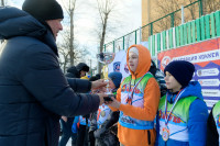 В Туле завершились игры Фестиваля по хоккею в валенках среди школьников, Фото: 19