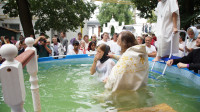 Крещение жителей Новомосковска, Фото: 8