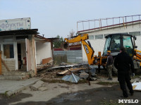 Приставы снесли шашлычную и магазин на ул. Карпова в Туле, Фото: 12