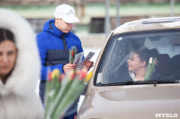 8 марта компания «Автоимпорт» дарила тулячкам-автоледи цветы, Фото: 101