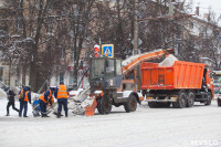 Техника чистит город от снега, Фото: 23