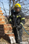 В Туле провели тренировку по тушению ландшафтного пожара, Фото: 94