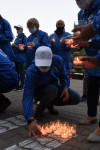 Ветераны «Тулачермета» и молодые специалисты приняли участие в акции «Свеча Памяти», Фото: 4