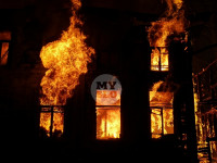 Крупный ночной пожар в Туле, Фото: 4