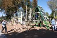 Дмитрий Миляев о ремонте сквера им. Л.Н. Толстого: «Люди довольны качеством –это самое главное», Фото: 4