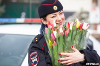 8 марта компания «Автоимпорт» дарила тулячкам-автоледи цветы, Фото: 171