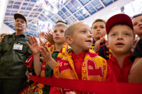 Встреча футболистов "Арсенала" c болнльщиками, Фото: 28